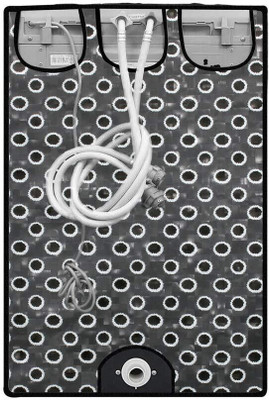 Shri shyam ji Top Loading Washing Machine  Cover(Width: 53 cm, DESIGN 3)