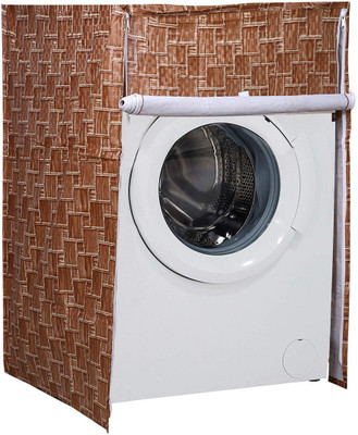 KUBER INDUSTRIES Front Loading Washing Machine  Cover(Width: 62 cm, Brown)