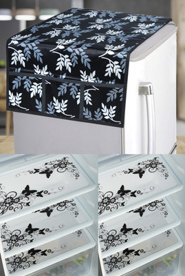 Flipkart SmartBuy Refrigerator  Cover(Width: 53 cm, Red)
