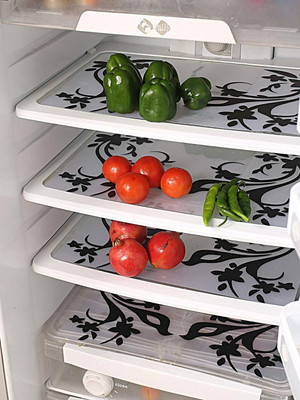 KUBER INDUSTRIES Fridge Mat(Width: 46 cm, Multi)
