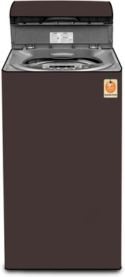 Kanushi Industries Top Loading Washing Machine  Cover(Width: 58.42 cm, Coffee)