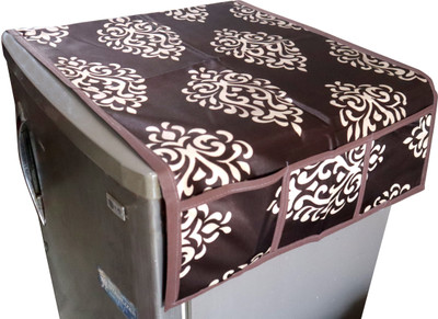 RichBox Refrigerator  Cover(Width: 54 cm, Brown)
