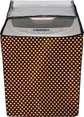 Crosia Craft Top Loading Washing Machine  Cover(Width: 66 cm, Brown)