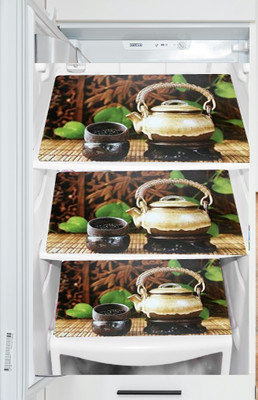 REVEXO Fridge Mat(Width: 32 cm, Multicolor)