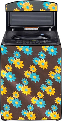 KVAR Top Loading Washing Machine  Cover(Width: 70 cm, Yellow, Brown)