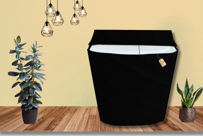 GURU ISHMA Semi-Automatic Washing Machine  Cover(Width: 88.9 cm, Black)