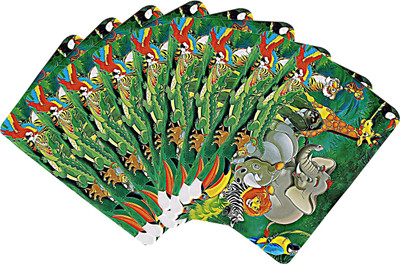 KUBER INDUSTRIES Fridge Mat(Width: 46 cm, Green)