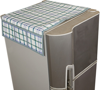 KUBER INDUSTRIES Refrigerator  Cover(Width: 98 cm, Grey)