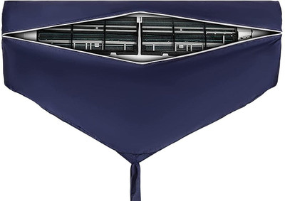 HELLO DADA Air Conditioner  Cover(Width: 117 cm, Blue)
