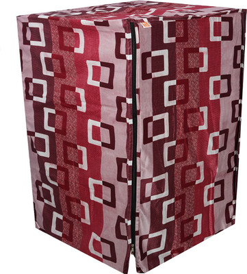 Comfort House Front Loading Washing Machine  Cover(Width: 58 cm, Maroon)