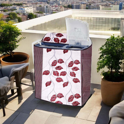 shrinitya Semi-Automatic Washing Machine  Cover(Width: 81 cm, Multicolor)