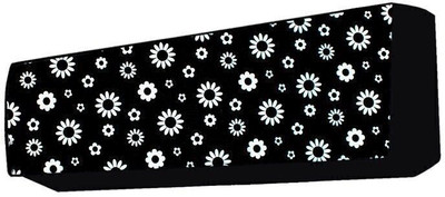 KingMatters Air Conditioner  Cover(Width: 113 cm, Black, White)