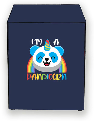 Hizing Front Loading Washing Machine  Cover(Width: 66 cm, Blue, Multicolor)