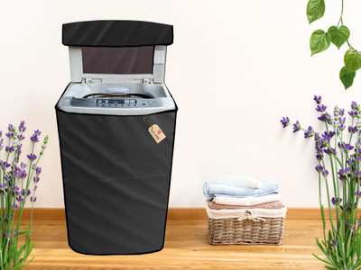 GURU ISHMA Top Loading Washing Machine  Cover(Width: 58.42 cm, Grey)