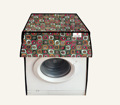 GURU-ISHMA Front Loading Washing Machine  Cover(Width: 61 cm, Green, Red, White)