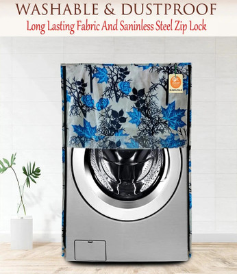 Kanushi Industries Front Loading Washing Machine  Cover(Width: 58 cm, Blue)