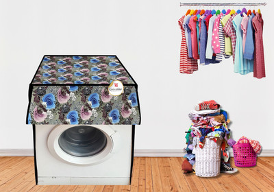 GURU-ISHMA Front Loading Washing Machine  Cover(Width: 53.34 cm, blue)