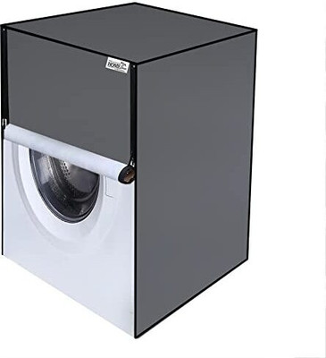SLACXICO ENTERPRISES Front Loading Washing Machine  Cover(Width: 26 cm, Grey)