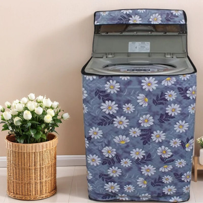 Trendy Rabbit Top Loading Washing Machine  Cover(Width: 58.42 cm, Blue)