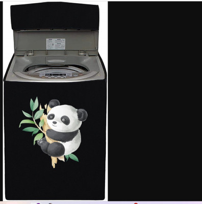REKARDO Top Loading Washing Machine  Cover(Width: 59 cm, Black)