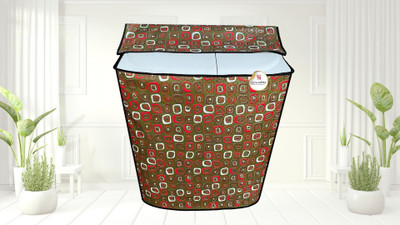 GURU ISHMA Semi-Automatic Washing Machine  Cover(Width: 82.55 cm, green)