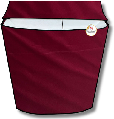 GURU-ISHMA Semi-Automatic Washing Machine  Cover(Width: 82.55 cm, Maroon)