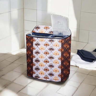 shrinitya Semi-Automatic Washing Machine  Cover(Width: 81 cm, Multicolor)