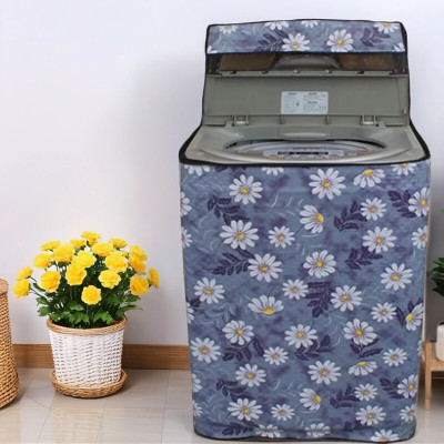 SANRAKSSHAN Top Loading Washing Machine  Cover(Width: 58.42 cm, Blue)
