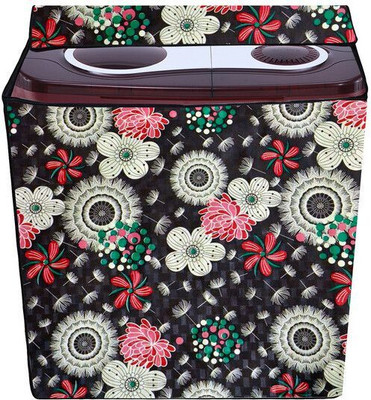 Decorly Furnishings Top Loading Washing Machine  Cover(Width: 58 cm, Multicolor)