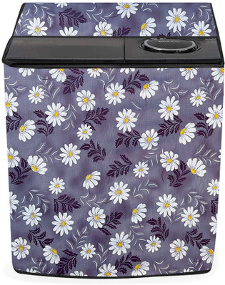 Homeify Semi-Automatic Washing Machine  Cover(Width: 92 cm, Storm, Grey)