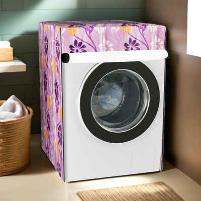 KUBER INDUSTRIES Front Loading Washing Machine  Cover(Width: 60 cm, Purple)