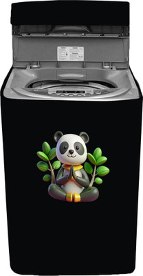 Amodori Top Loading Washing Machine  Cover(Width: 64 cm, Black, Green)