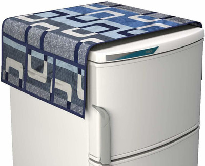REVEXO Refrigerator  Cover(Width: 58 cm, Multicolor)