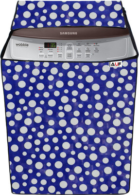 AAVYA UNIQUE FASHION Top Loading Washing Machine  Cover(Width: 63.7 cm, Blue,White)