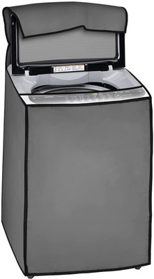 bagssio Top Loading Washing Machine  Cover(Width: 54 cm, Grey)