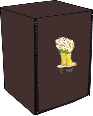 Adira Front Loading Washing Machine  Cover(Width: 64 cm, Brown)