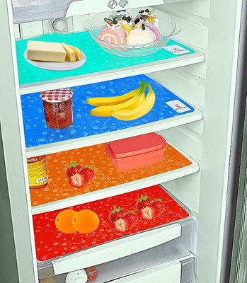 KUBER INDUSTRIES Fridge Mat(Width: 48 cm, Multicolor)