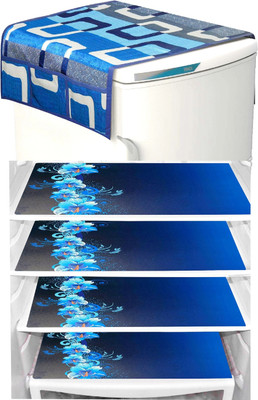 LooMantha Fridge Mat(Width: 55 cm, Blue)