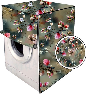 Mogne Fab Front Loading Washing Machine  Cover(Width: 66 cm, Green)