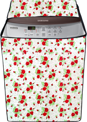 ADR VARiant Top Loading Washing Machine  Cover(Width: 61 cm, Cream,Red)