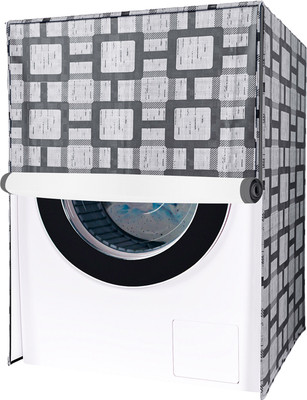KUBER INDUSTRIES Front Loading Washing Machine  Cover(Width: 59 cm, Gray)