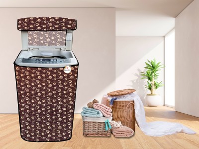 GURU ISHMA Top Loading Washing Machine  Cover(Width: 58.42 cm, brown)