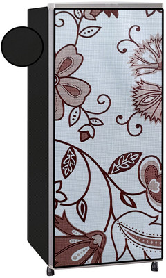 RG MART Refrigerator  Cover(Width: 61.02 cm, black)