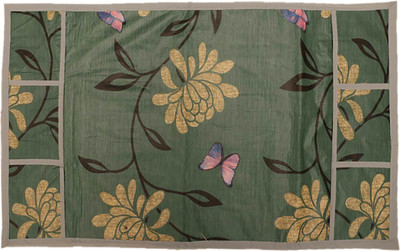 KUBER INDUSTRIES Refrigerator  Cover(Width: 98 cm, Green)