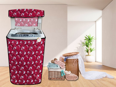 GURU ISHMA Top Loading Washing Machine  Cover(Width: 58.42 cm, pink)