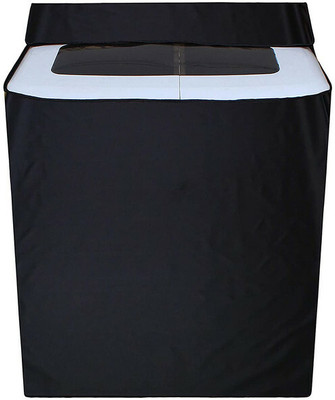 SAVEIT Semi-Automatic Washing Machine  Cover(Width: 99 cm, Black)
