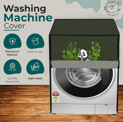 ME AND ME Front Loading Washing Machine  Cover(Width: 71 cm, Green)