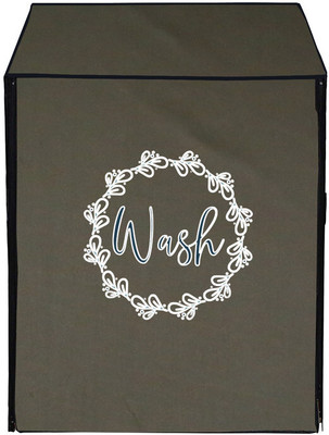 Archistylo Front Loading Washing Machine  Cover(Width: 57 cm, Green)