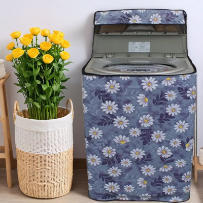 Creadcraft Top Loading Washing Machine  Cover(Width: 58.42 cm, Blue)