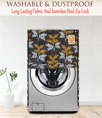 Kanushi Industries Front Loading Washing Machine  Cover(Width: 58 cm, BROWN)